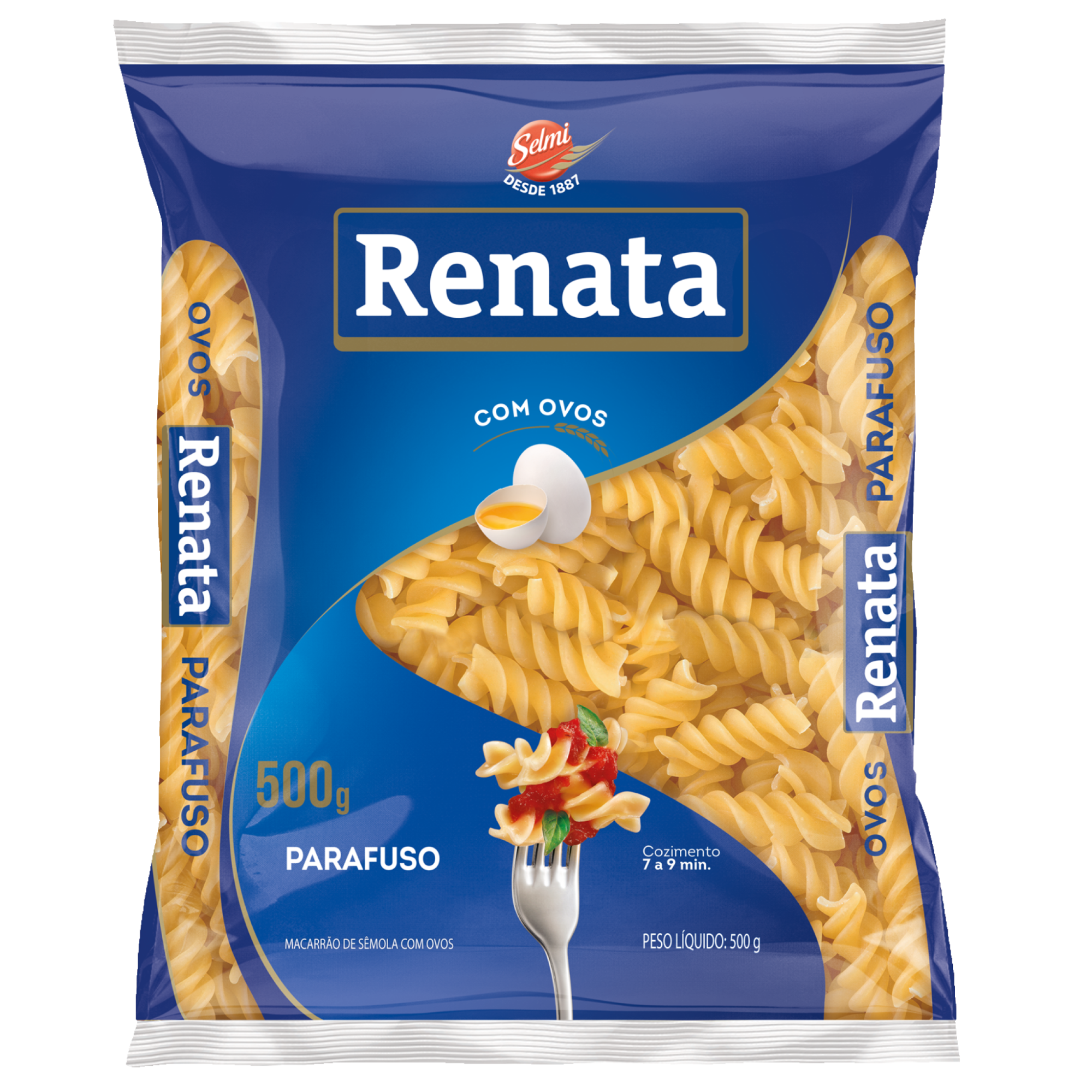 Macarrão com ovos Renata Parafuso 500g