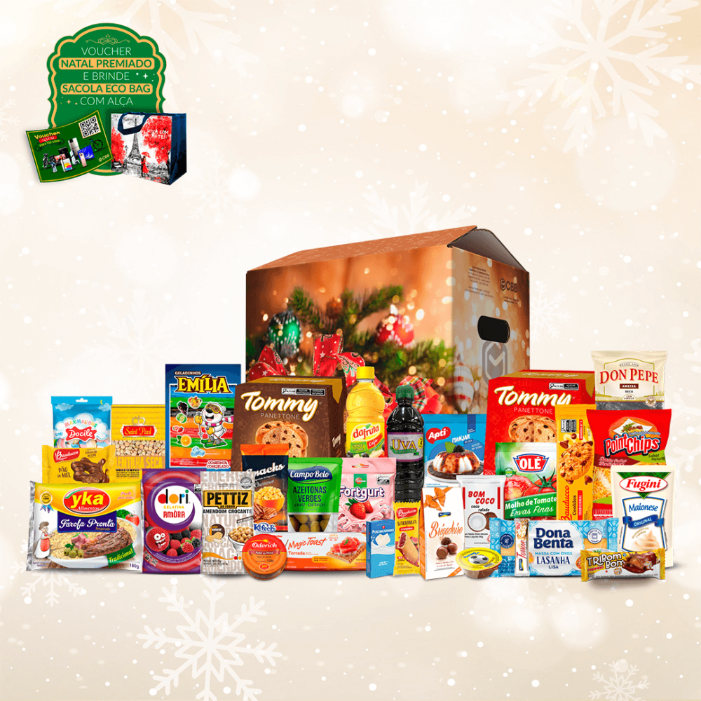Natal sem Álcool - Cesta de Natal