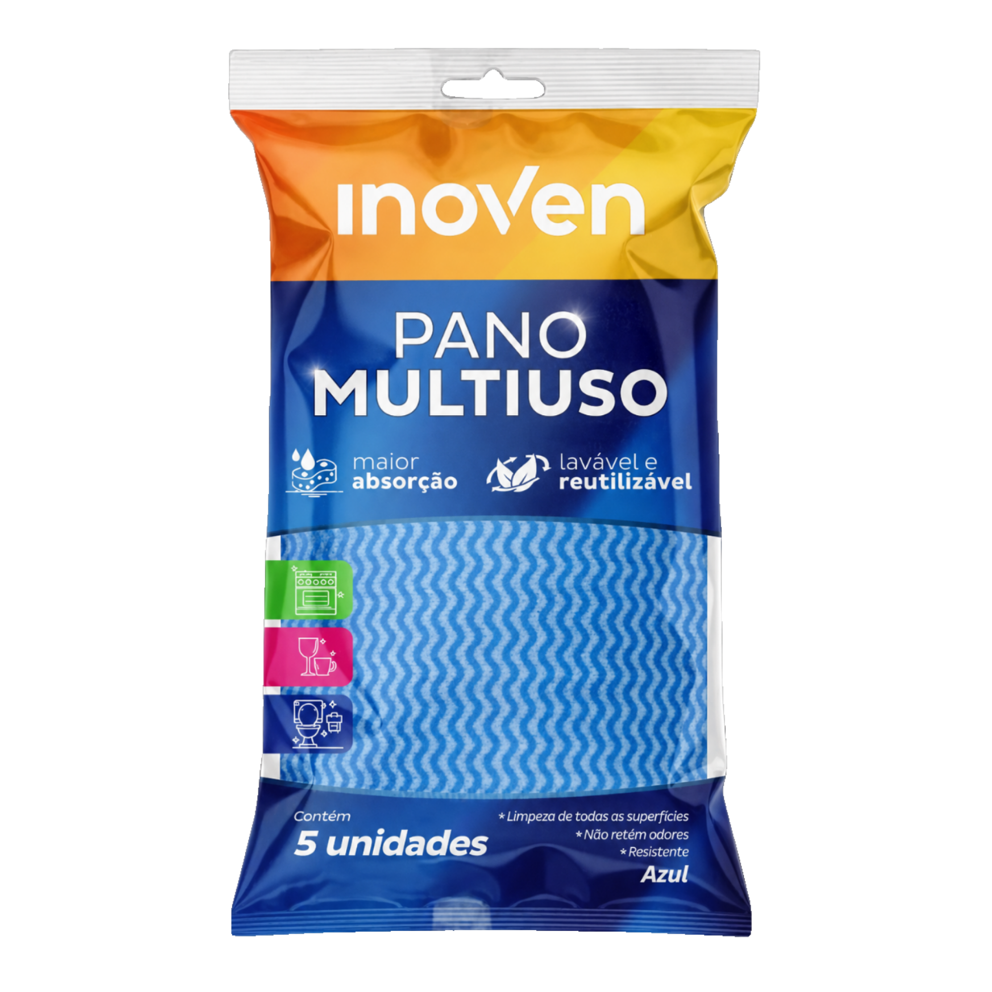 Pano Multiuso Inovem 5 Unidades