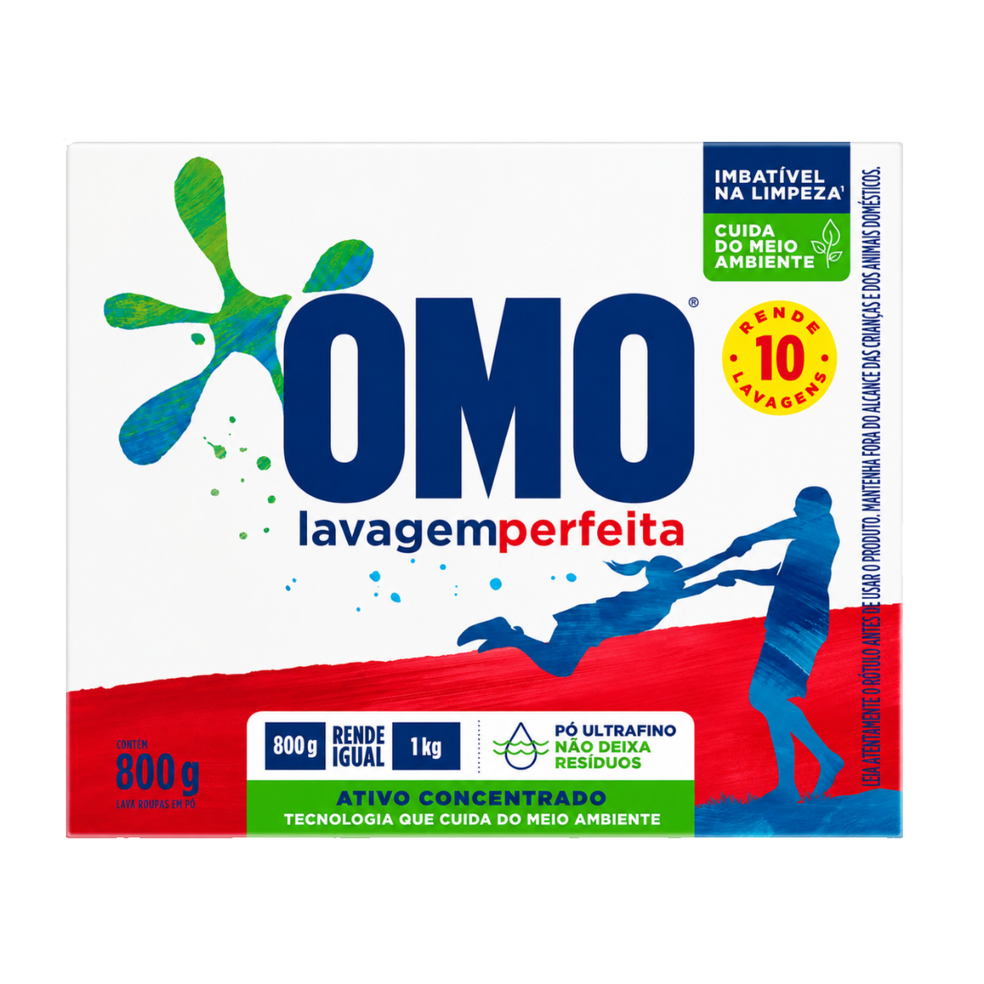 Sabão em Pó Omo Lavagem Perfeita 800g