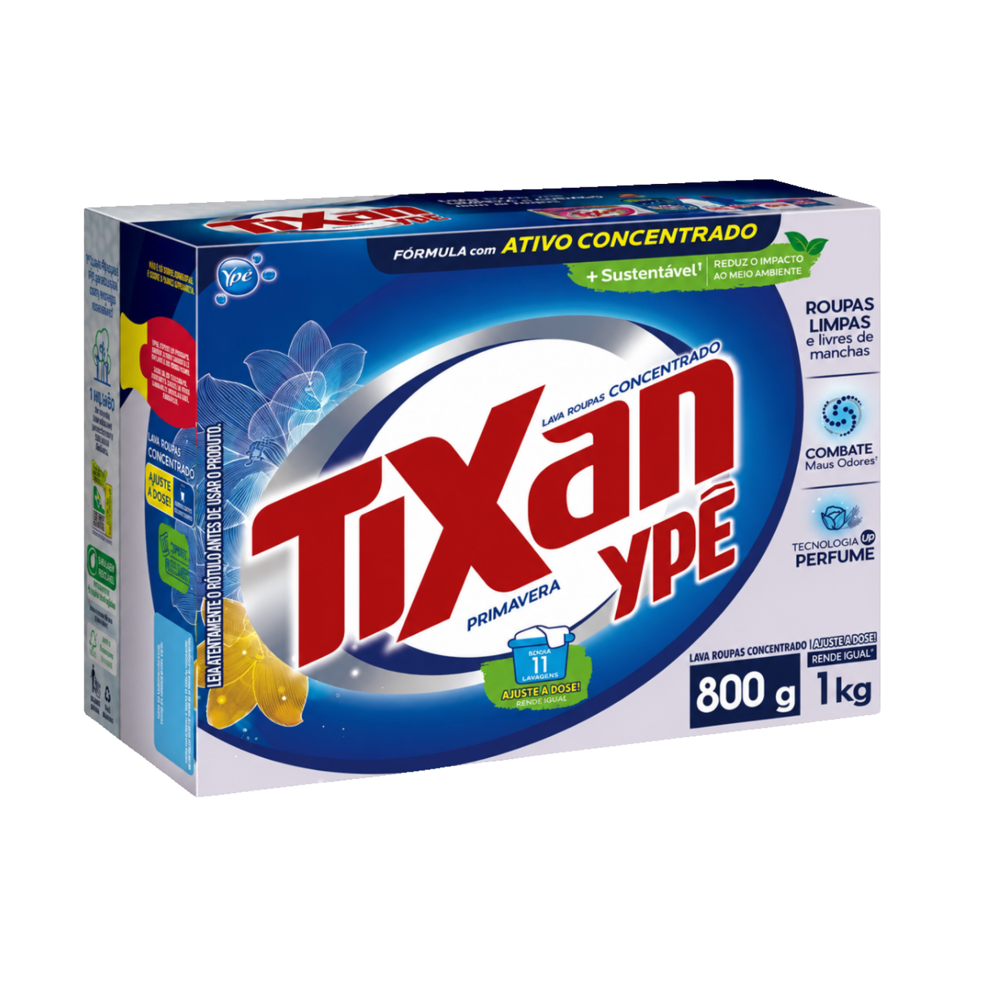 Sabão em Pó Tixan Primavera 800g