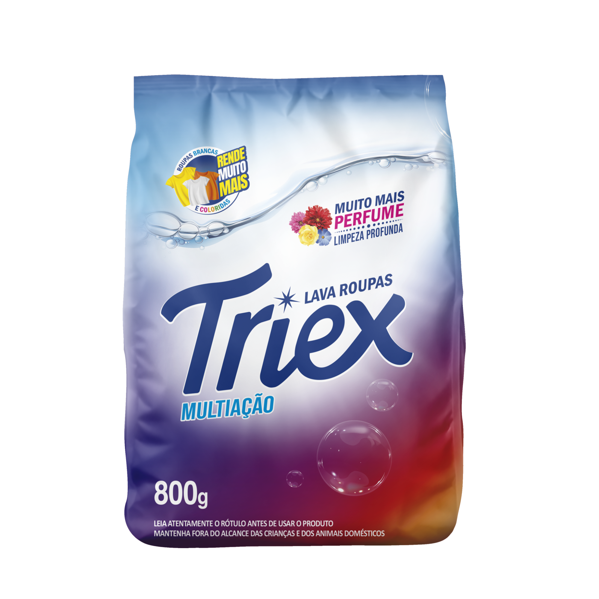 Sabão em Pó Triex Multiação 800g