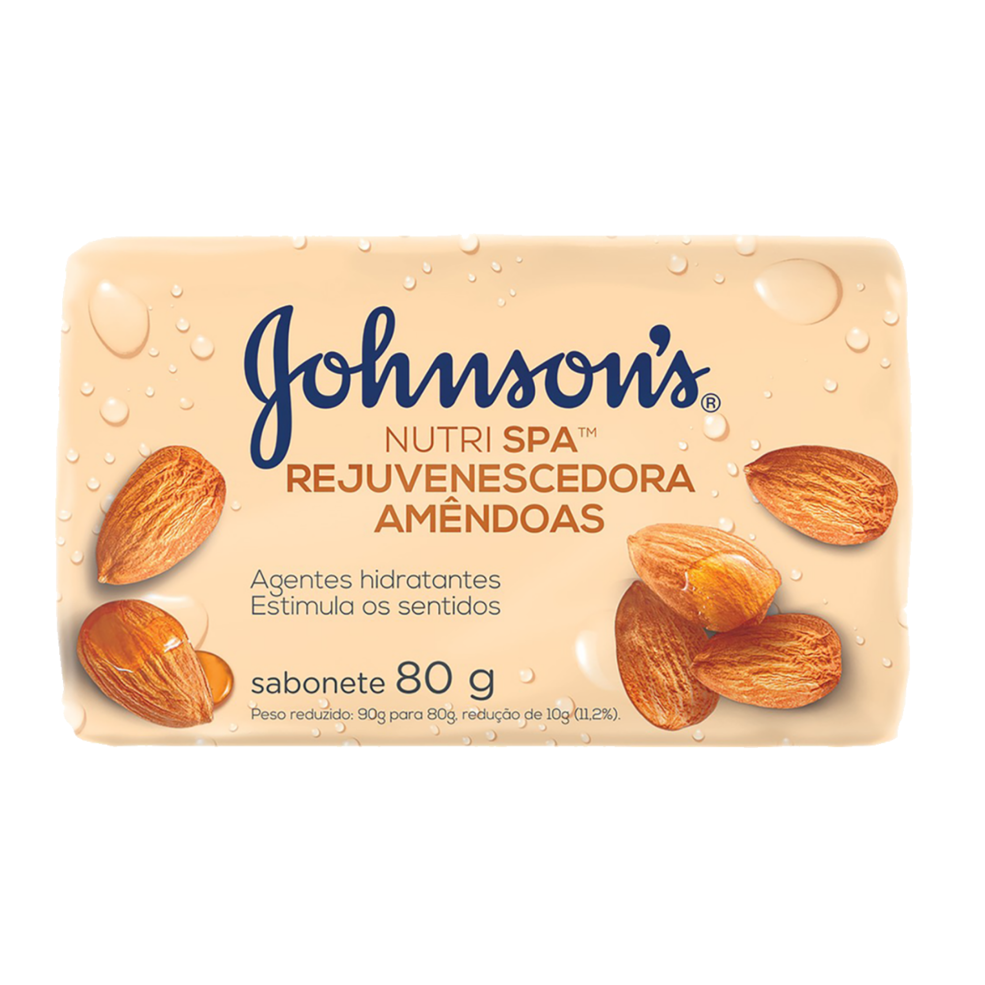 Sabonete Johnson Amêndoas 80g