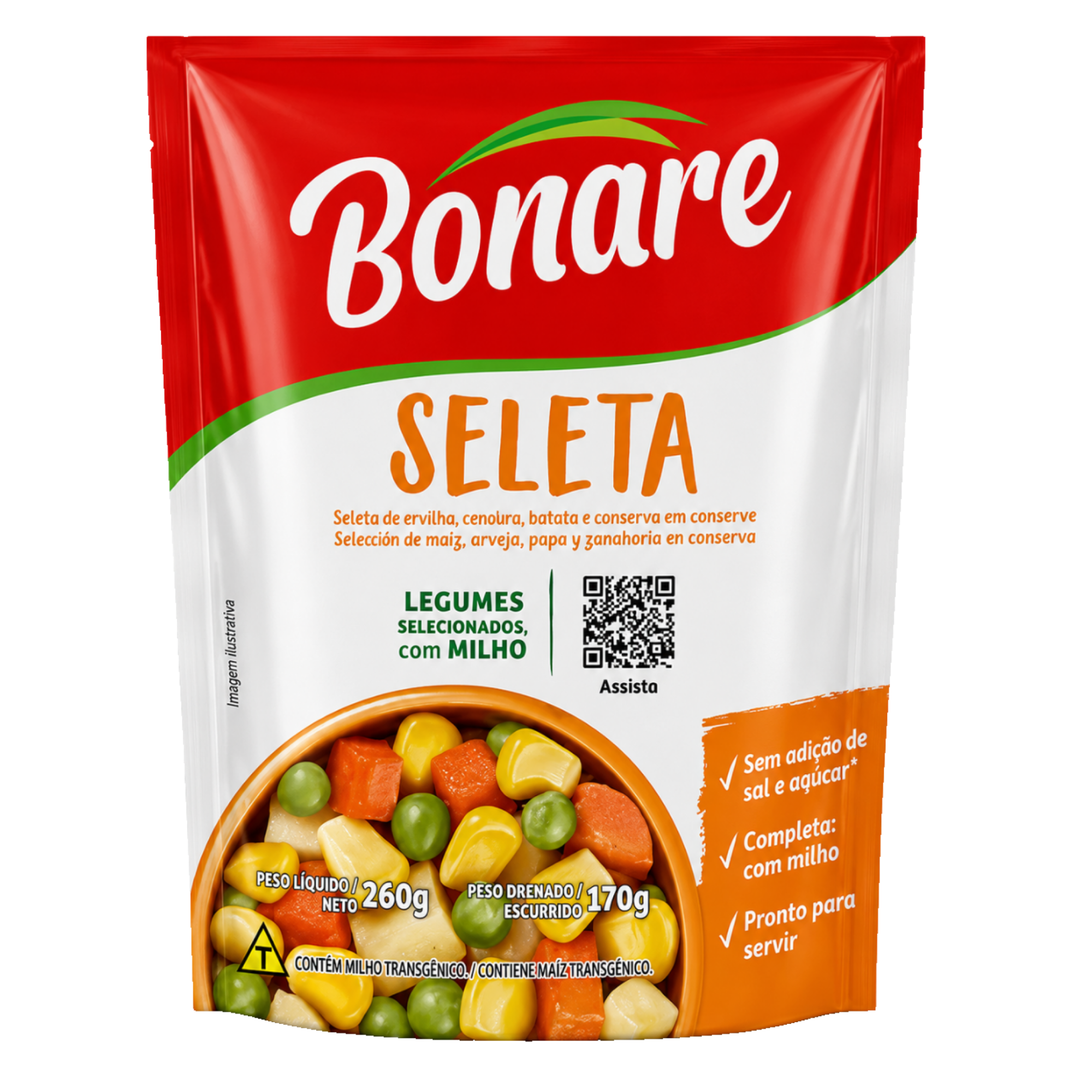 Seleta de Legumes Bonare 170g